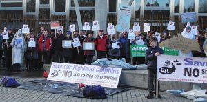 Crowd at Holyrood