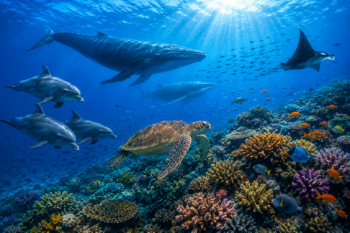 World Oceans Day 2026, marine protected areas, marine connection, dolphins, whales, blue planet